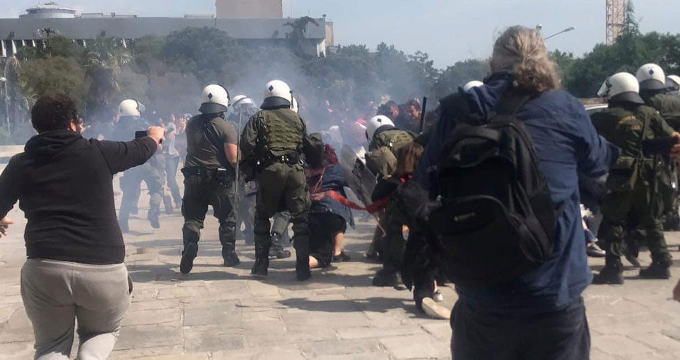 Φοιτητές στους δρόμους για την αστυνομία στα ΑΕΙ