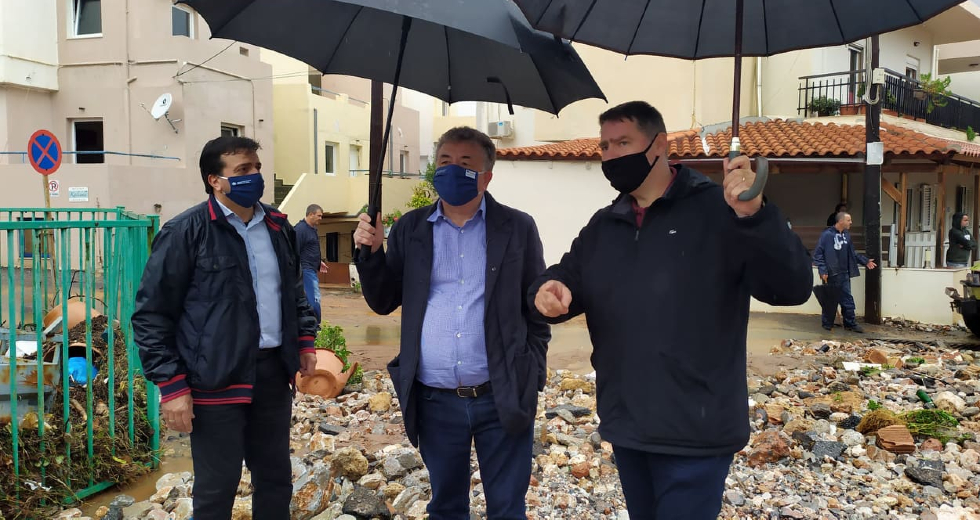 Κρήτη: Μεγάλες ζημιές και πάλι από την κακοκαιρία