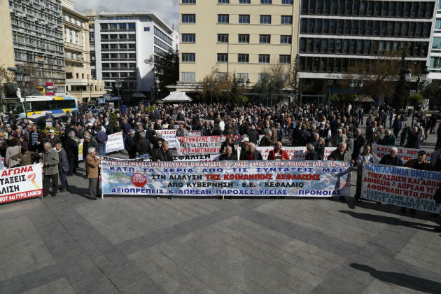 Δυναμικό «παρών» δίνουν οι συνταξιούχοι