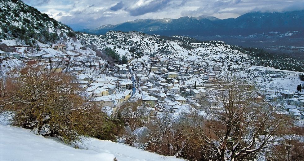 Τα χωριά της Ελλάδας που ζουν με το χιόνι…