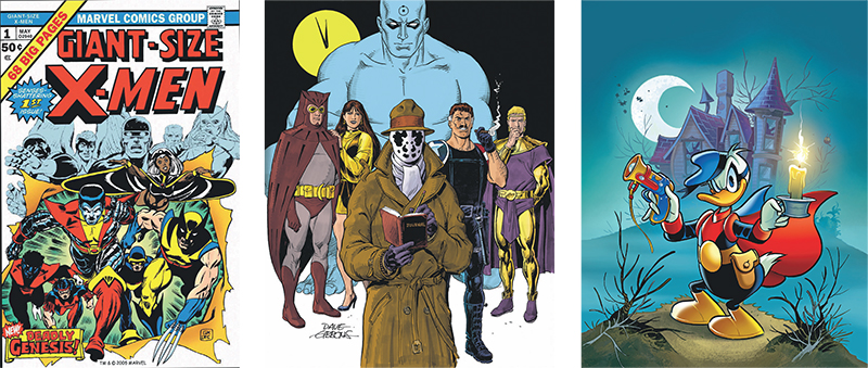 Από τους Watchmen στους X-Men, ένα τραπέζι δρόμος