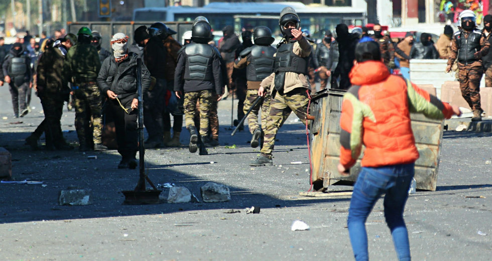 Χωρίς τη στήριξη Σαντρ πλέον οι αντικυβερνητικές διαδηλώσεις στο Ιράκ