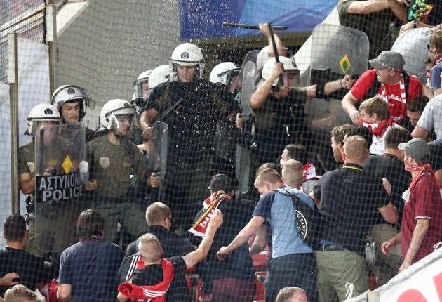 Η Μπάγερν μιλάει για προκλήσεις και αστυνομική βία στο «Καραϊσκάκης»