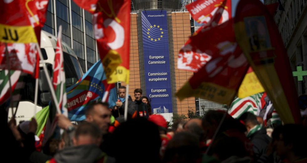 Τα συνδικάτα ζητούν ένα καλύτερο μέλλον για τους εργαζόμενους της Ε.Ε.