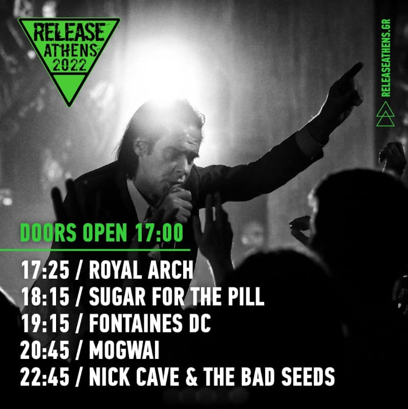 Release Athens: Έφτασε η ώρα για Nick Cave, Mogwai και Fontaines D.C.