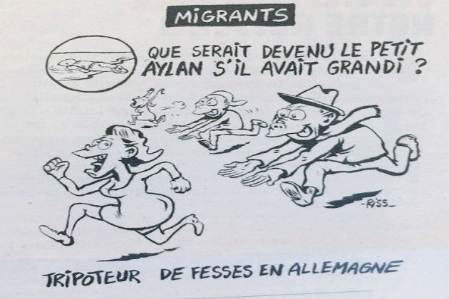 Το σκίτσο του Charlie Hebdo για τον Αϊλάν που διχάζει