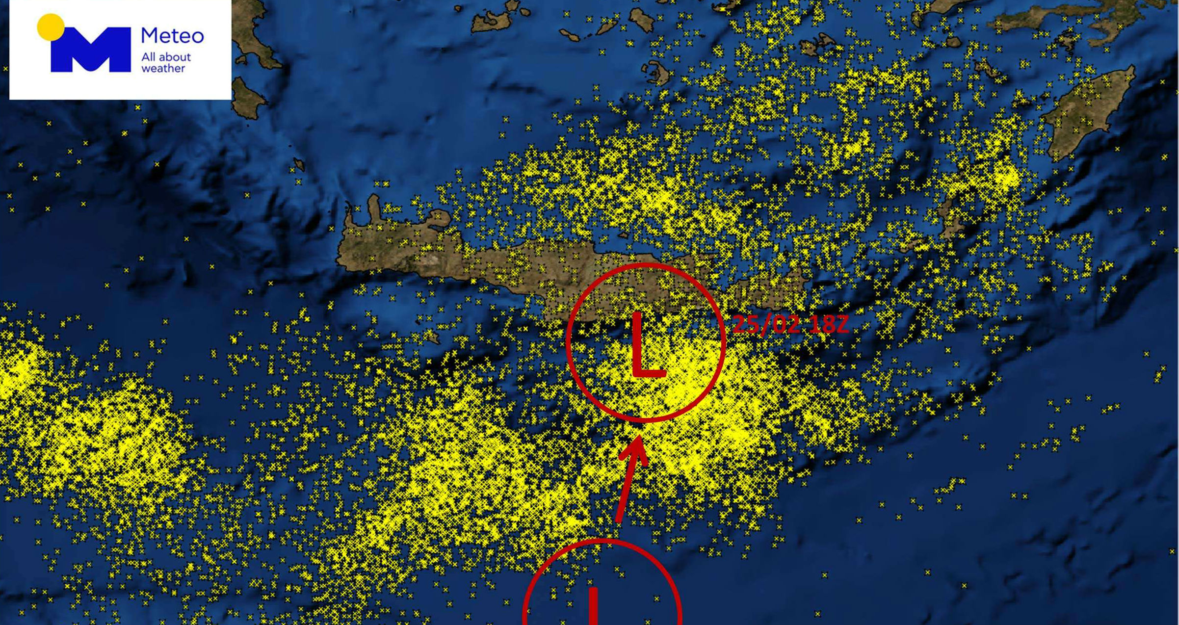 41 ώρες χωρίς βροχή σε περιοχές της Κρήτης