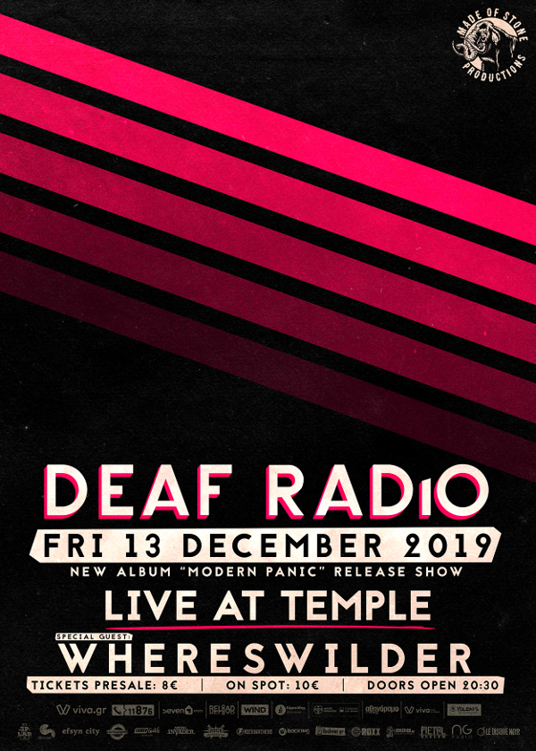 Οι Deaf Radio παρουσιάζουν live το Modern Panic στην Αθήνα