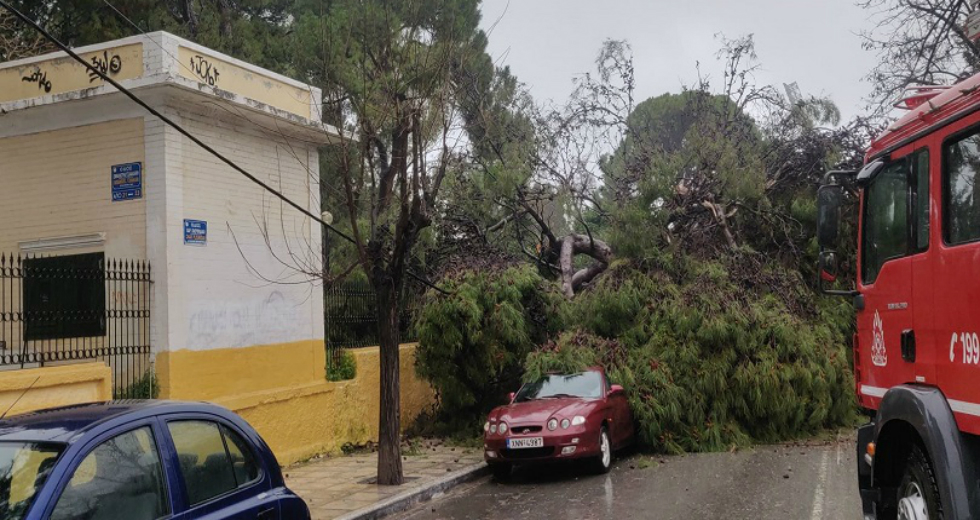 Συνεχίζονται τα έντονα φαινόμενα στην Κρήτη