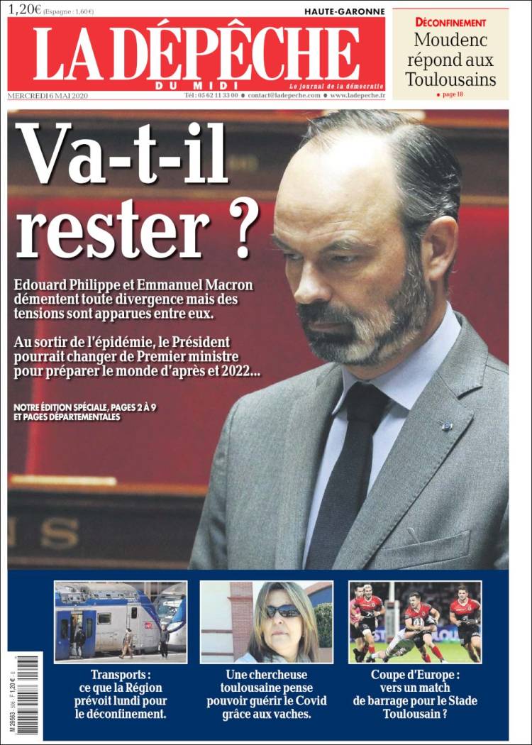 Ανασκόπηση διεθνούς Τύπου 6.5.2020
