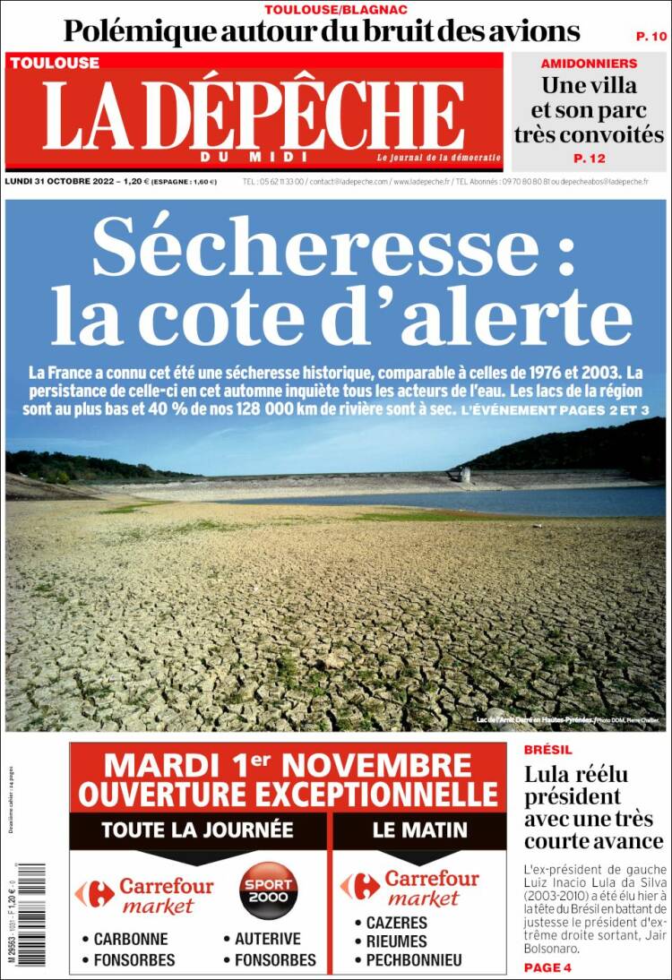 Ανασκόπηση διεθνούς Τύπου 31.10.2022