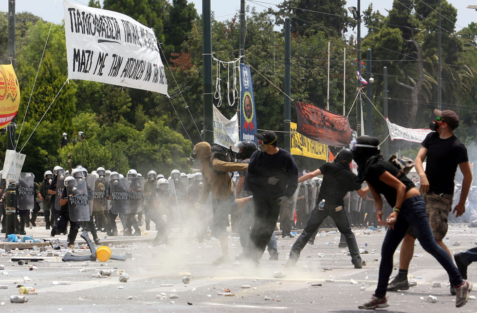Ο συγκρουσιακός κύκλος 2008- 2015: ο ξεσηκωμός «από τα κάτω»