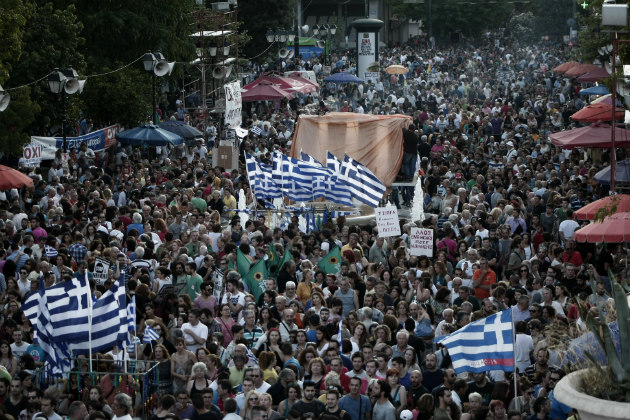 Η Αθήνα ψήφισε «όχι»