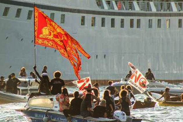 Τα κρουαζιερόπλοια βλάπτουν σοβαρά το περιβάλλον