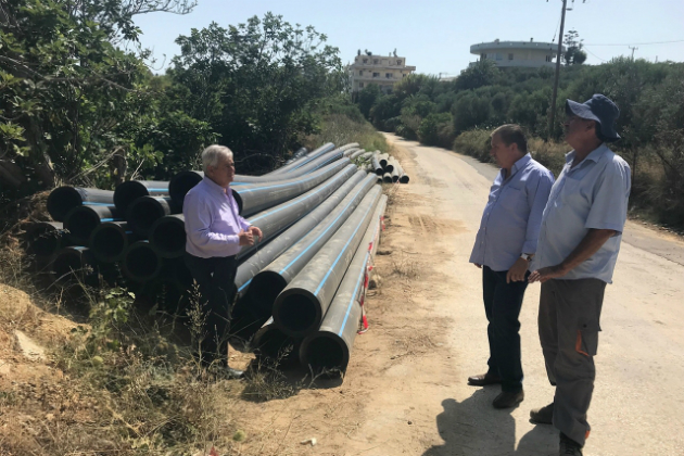 Προχωρά η 2η μονάδα αφαλάτωσης στον Αλμυρό ποταμό