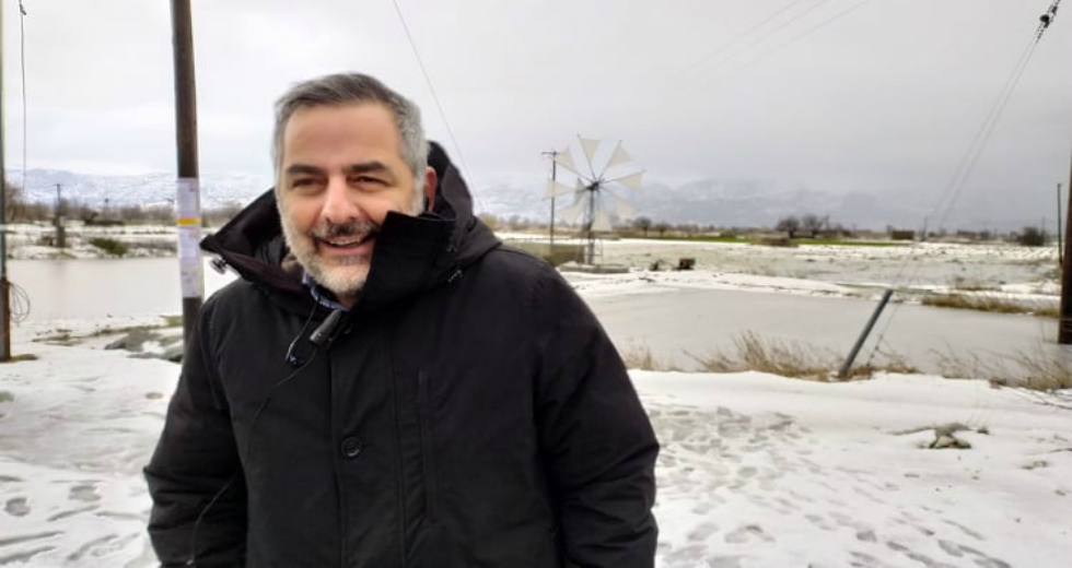 Προβλήματα από τα έντονα καιρικά φαινόμενα στην Κρήτη
