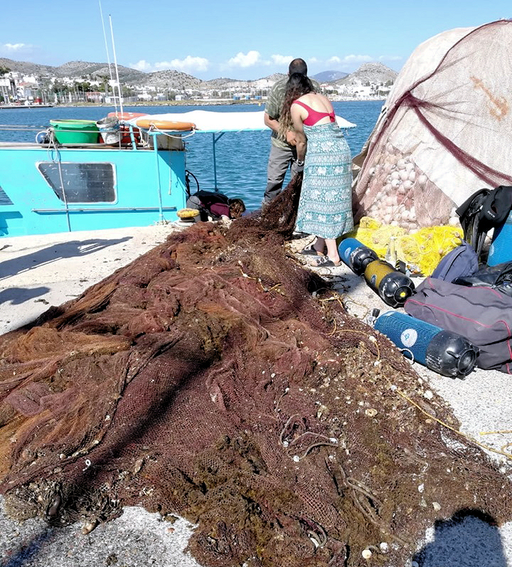Κυκλική οικονομία με βάση τα χαμένα δίχτυα ψαρέματος