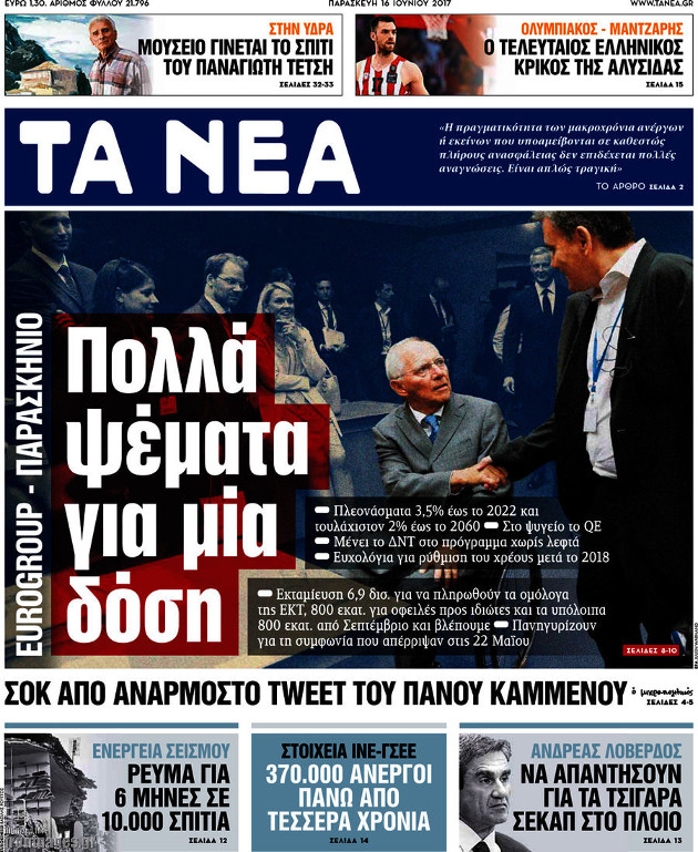 Η αντικειμενική δημοσιογραφία ασχολίαστη!