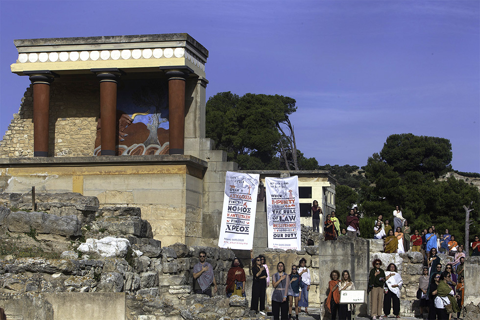 Παγκόσμιο μήνυμα για το Περιβάλλον από την Κνωσό – Νέα διαμαρτυρία στην Κρήτη
