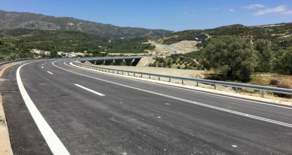 Στην κυκλοφορία ο νέος οδικός άξονας Αγία Βαρβάρα – Μοίρες