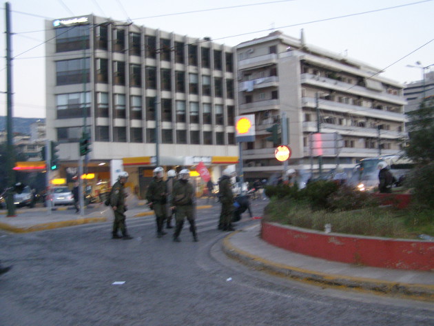 Καταγγελία ΕΕΚ για αστυνομική βία στη διαδήλωση για την Παλαιστίνη
