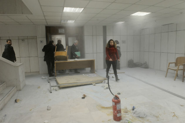 Ένταση, βία και χρυσαυγίτικοι τραμπουκισμοί