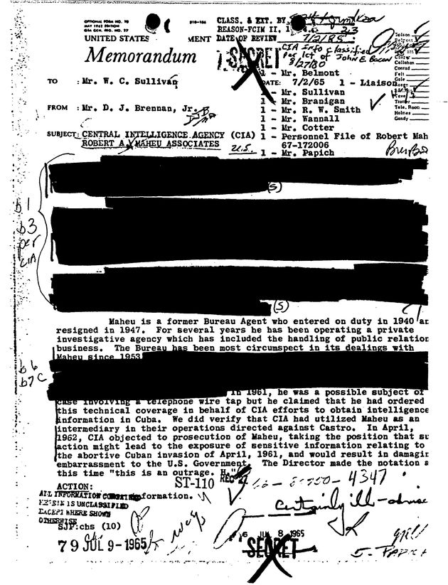Η διαρκής συνωμοσία CIA – μαφίας και οι… επτά ψυχές του Φιντέλ Κάστρο