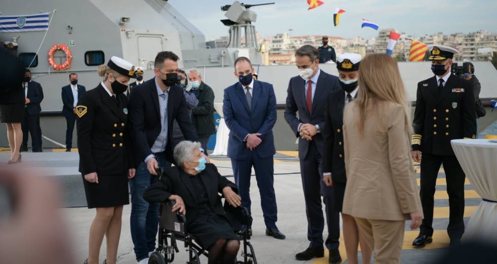 Τελετή ένταξης δύο σκαφών στο Λιμενικό με μηνύματα Μητσοτάκη προς Τουρκία