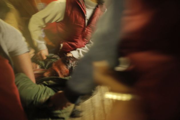 Η «άγρια στιγμή της απελπισίας» στην Ειδομένη