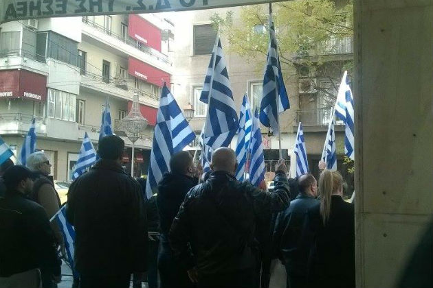 Εισβολή Χρυσαυγιτών σε εκδήλωση στην ΕΣΗΕΑ [ΒΙΝΤΕΟ]
