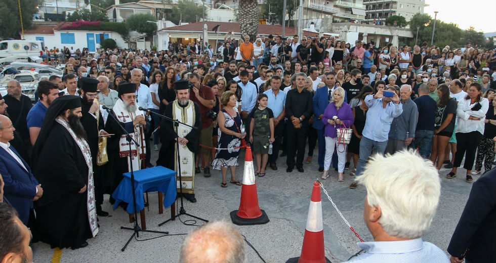 Τίμησαν τη μνήμη των θυμάτων σε Μάτι και Νέο Βουτζά