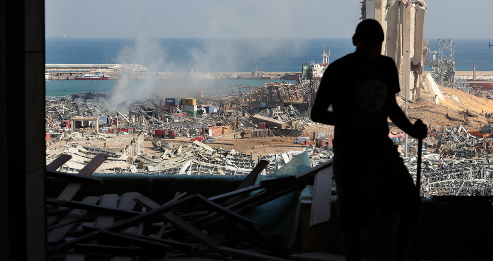 Βηρυτός: Εθνική καταστροφή και εικόνες κατάρρευσης μετά τη φονική έκρηξη