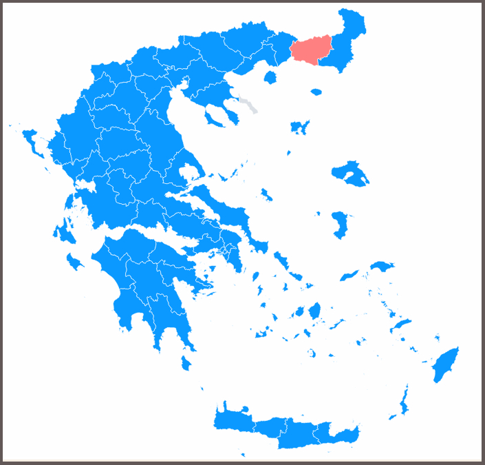 Μόνο σε μια περιφέρεια δεν είναι πρώτη η Ν.Δ.