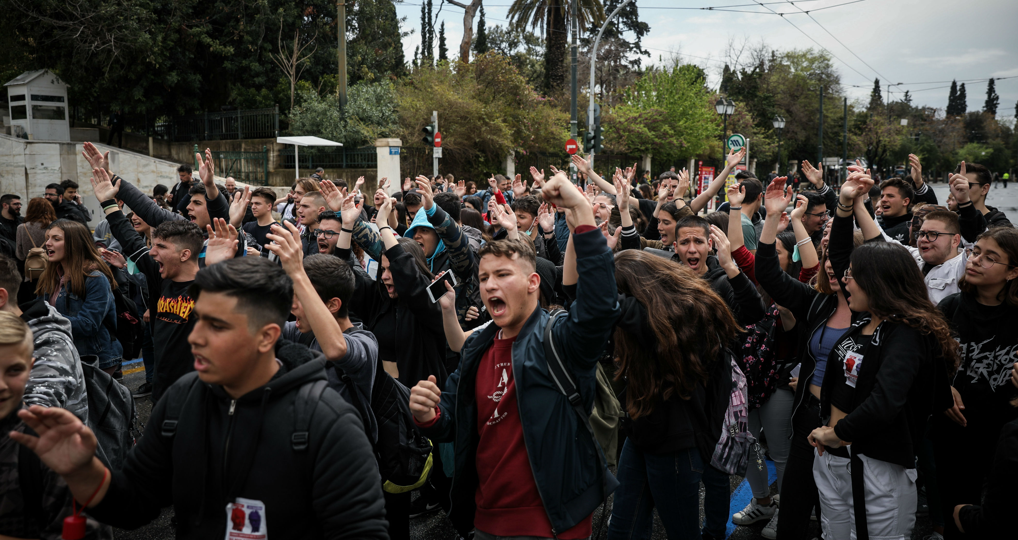 Μαθητές και εκπαιδευτικοί διαδήλωσαν ενάντια στο νέο Λύκειο