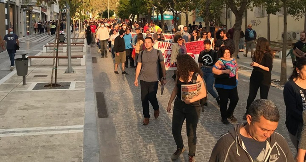 Κρήτη: Εκπαιδευτικοί διαδήλωσαν κατά του πολυνομοσχεδίου στην Παιδεία