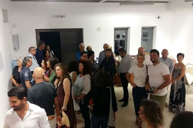 Εγκαινιάστηκε η έκθεση του Χρ. Μποκόρου στην Πινακοθήκη Βιάννου