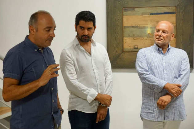 Εγκαινιάστηκε η έκθεση του Χρ. Μποκόρου στην Πινακοθήκη Βιάννου