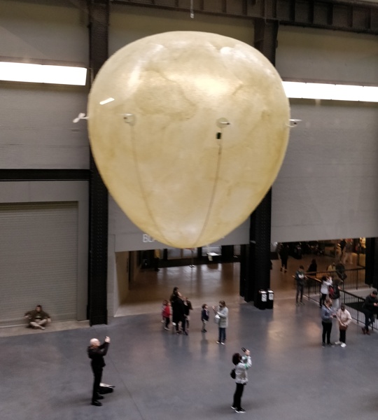Μέδουσες επιπλέουν στην οροφή τής Tate