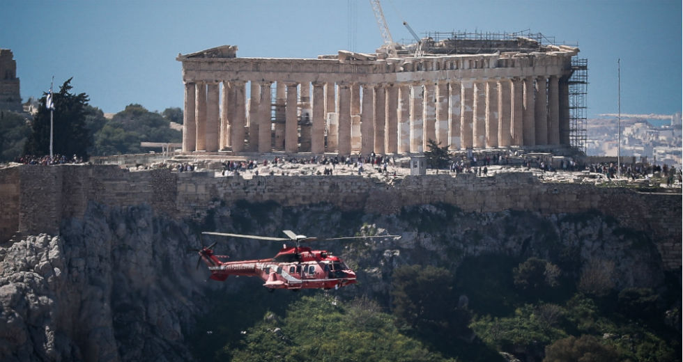 Πτήσεις μαχητικών στην Αθήνα