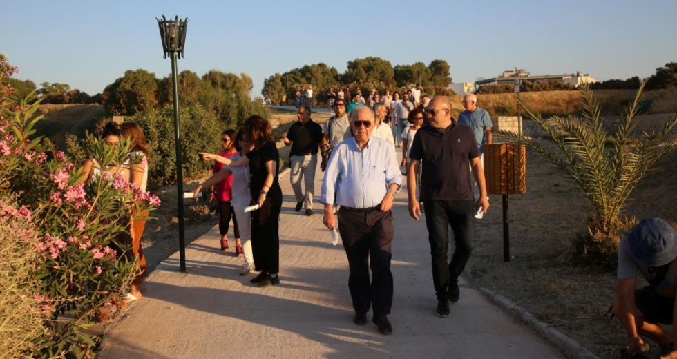 Ηράκλειο: Νέος χώρος περιπάτου και αναψυχής στα Ενετικά Τείχη