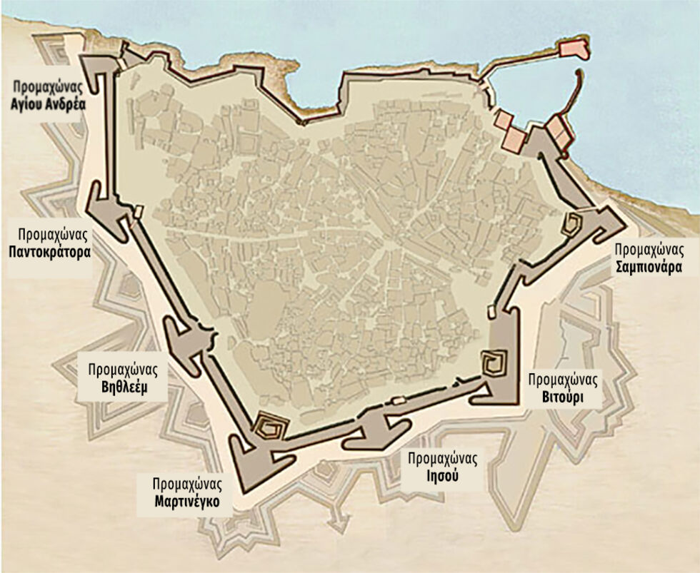Ο πραγματικός «μεγάλος περίπατος» είναι στα ενετικά τείχη του Ηρακλείου
