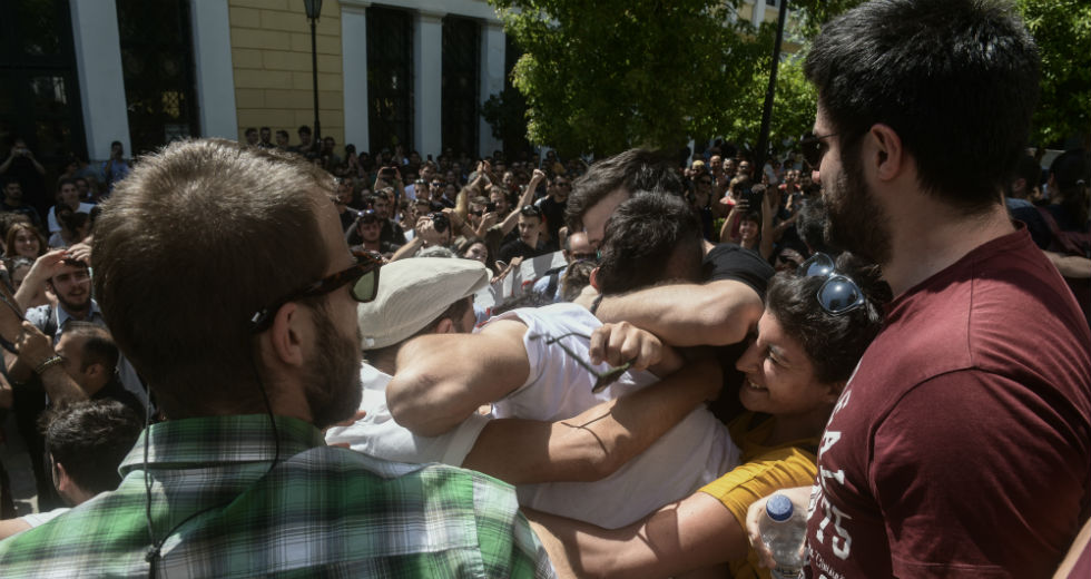 Ελεύθεροι και οι 9 συλληφθέντες από τη διαδήλωση της Πέμπτης