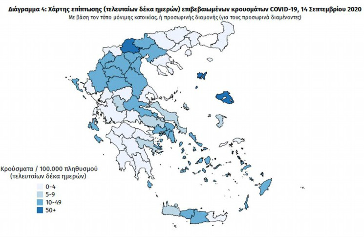 Οι «κατοστάρες» κρουσμάτων φέρνουν έκτακτα μέτρα στην Αττική