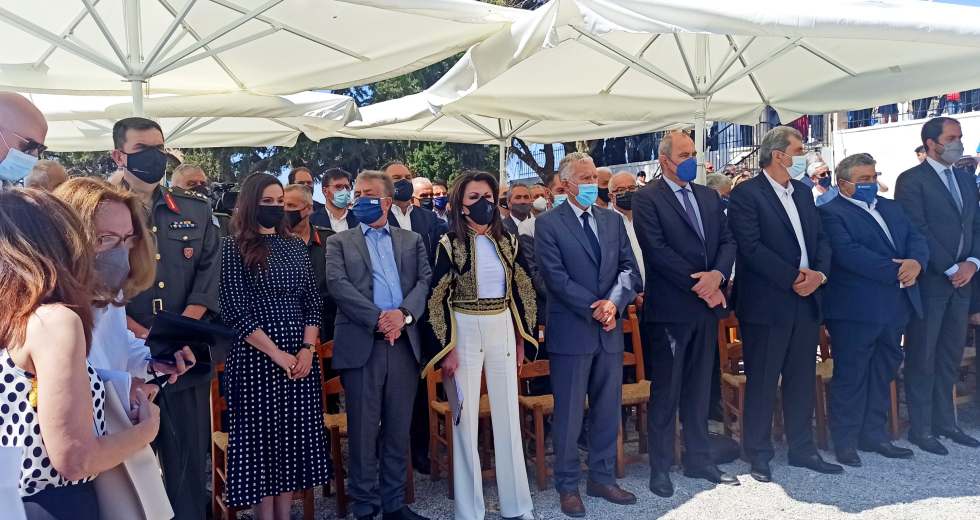 Στα Σφακιά τιμήθηκε η επέτειος των 200 χρόνων από την κήρυξη της Ελληνικής Επανάστασης