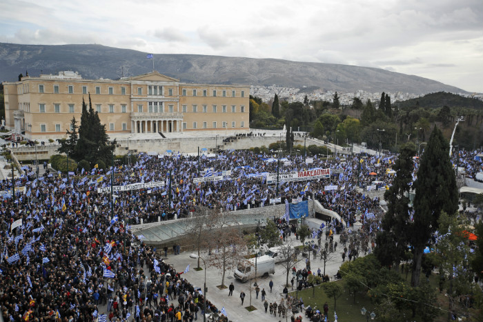 Μεγάλη συγκέντρωση, επεισόδια με σφραγίδα Χρυσής Αυγής