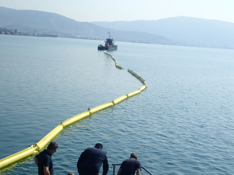 Άσκηση αντιμετώπισης περιστατικού ρύπανσης από το Λιμενικό