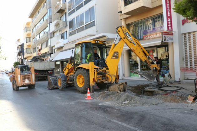 Ηράκλειο: Στη Λ. Δικαιοσύνης τα έργα – Κίνδυνος για 42 δέντρα
