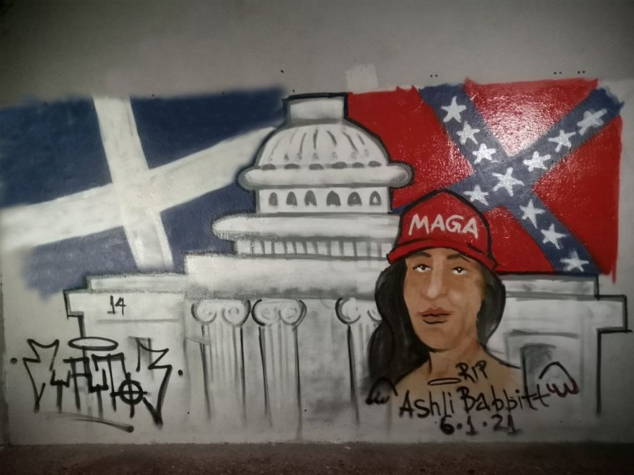 Ο ναζί γκραφιτάς της Ελληνικής Επανάστασης