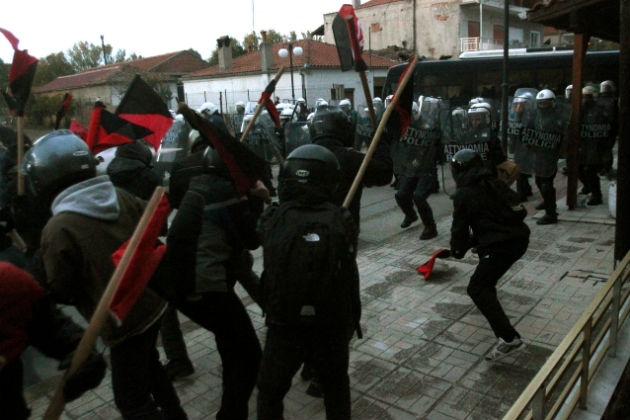 Δυναμική κινητοποίηση ενάντια στο φράχτη του Έβρου