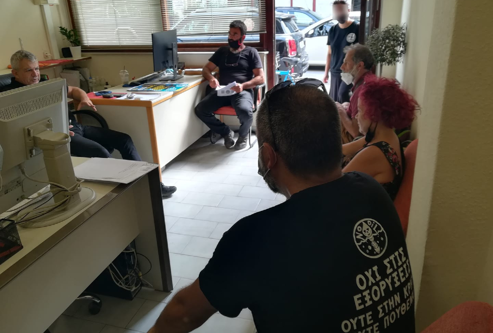 Ηράκλειο: Παρέμβαση ενημέρωσης στις Μοίρες ενάντια στις εξορύξεις